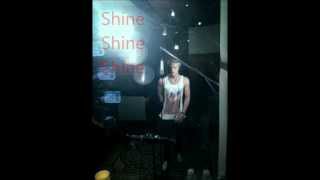CODY SIMPSON - Shine Supernova with lyrics on screen
