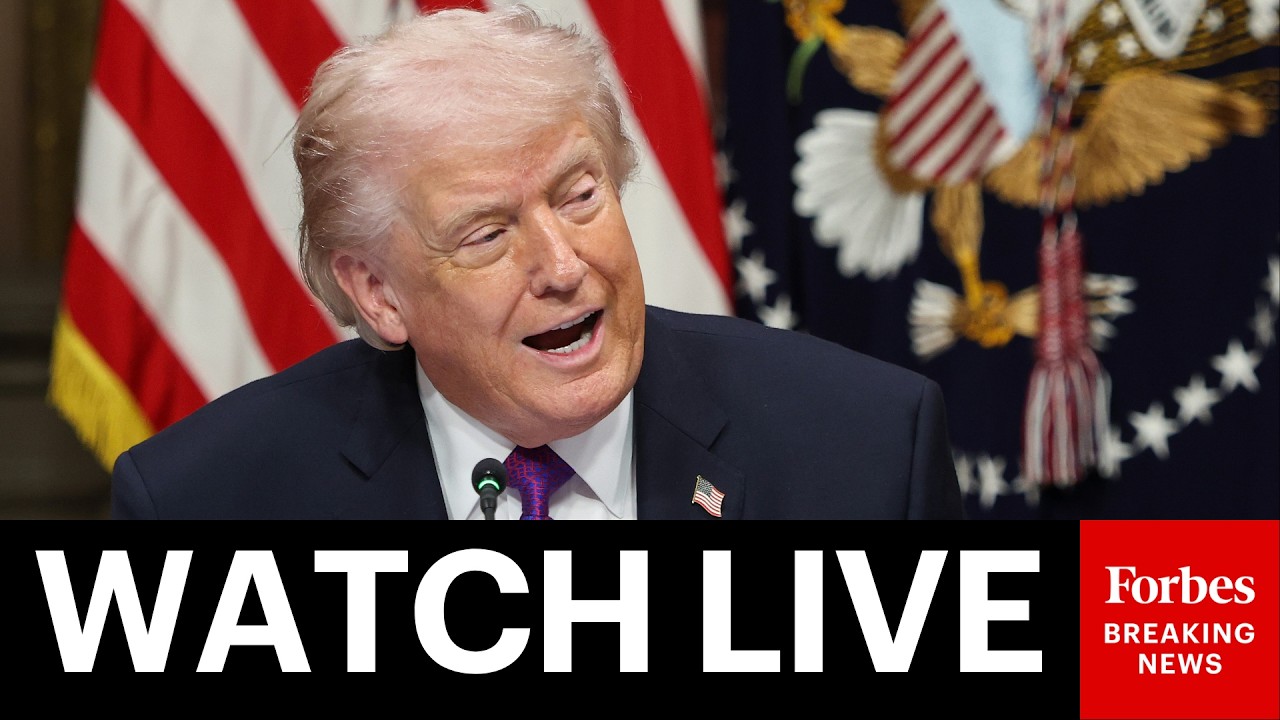 Video | LIVE: President Trump Holds Roundtable Event Amid Renewed Strikes Against Iran