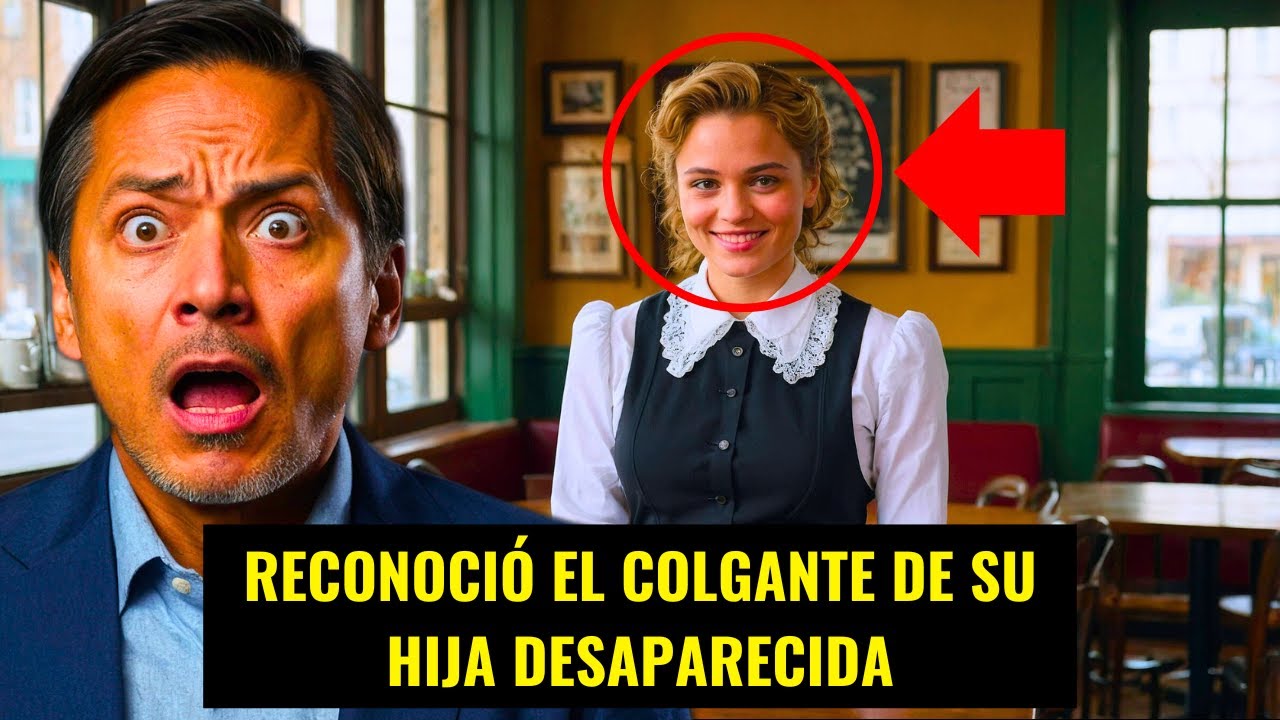 MILLONARIO QUEDÓ PARALIZADO AL VER EL COLGANTE DE LA MESERA... IGUAL AL DE SU HIJA DESAPARECIDA...