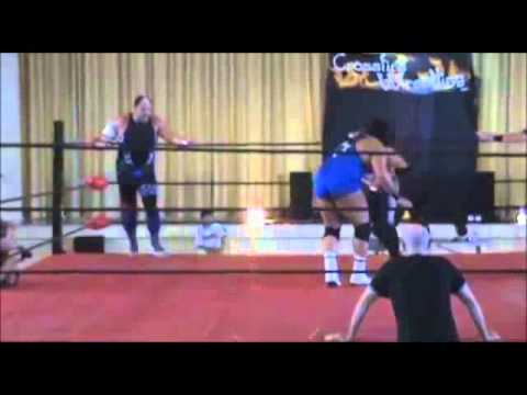 Marc Hauss/Rik Matrix vs Michael Elgin/Tomer Shalom Crossfire Wrestling 7/28/2013