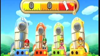 Wii Mario Party 9 Mini Games- 10 Launch Break