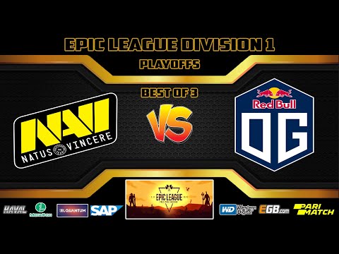 [ DOTA2 LIVE ] Natus Vincere vs OG | Best of 3 | Epic League Division 1 Playoffs