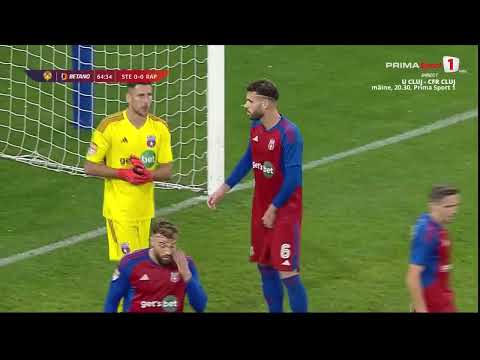 REZUMAT: CSA Steaua - Rapid 0-0. Derby doar în tribune
