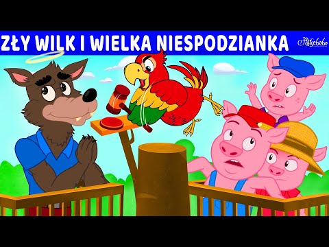 Zły Wilk i Wielka Niespodzianka | Bajki po Polsku | Bajka i opowiadania na Dobranoc | Kreskówka