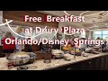 Free Breakfast At Drury Plaza Hotel Orlando Near Disney Springs | Everything that's Included!
