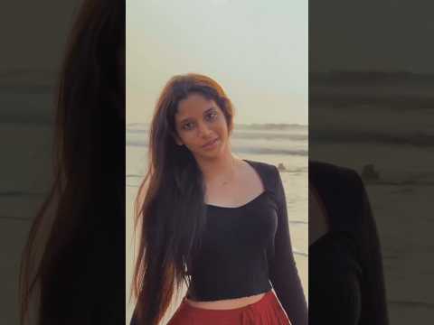 Jabili 🌝♥.... | Court movie heroine Sridevi in Beach | #shorts