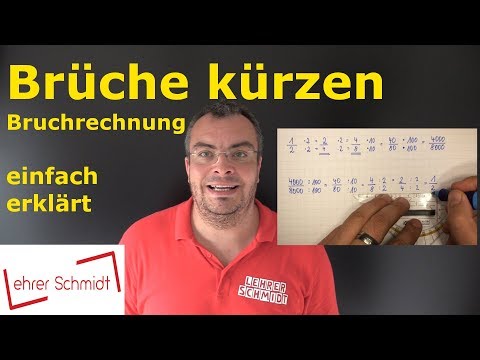 Simplifying fractions | Fractions | Mathematics | Lehrerschmidt - simply explained!