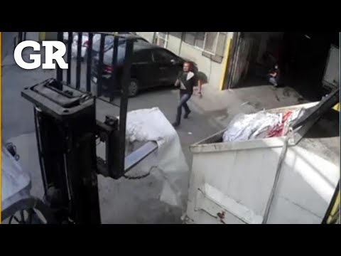 Captan accidente de montacargas donde fallece operador | Monterrey
