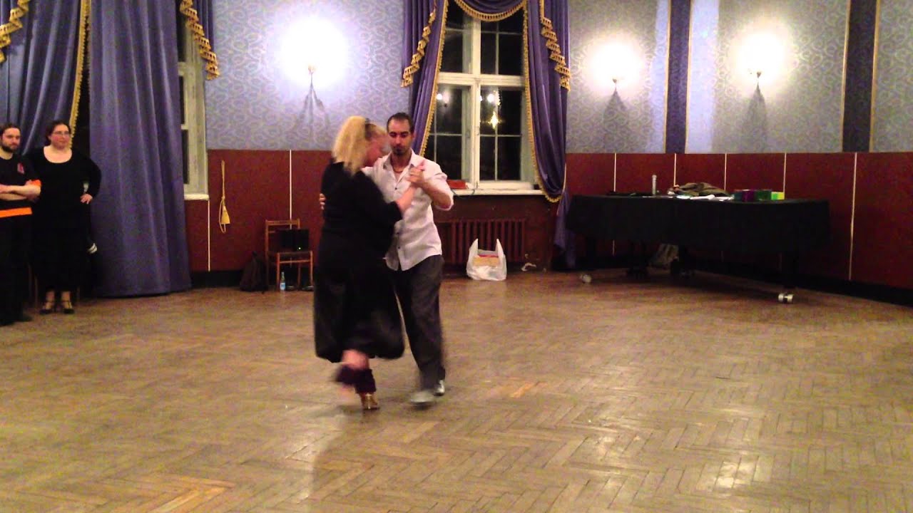 Elvira Malishevskaya y Demian Fontenla резюмэ урока милонги