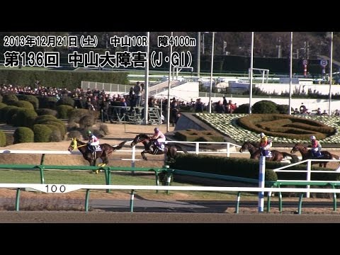 中山大障害(J･GI)　アポロマーベリック　現地映像　中山競馬場　2013年　競馬タウン