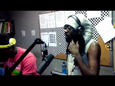 Beenie Man live on wkdu 91.7 FM with @djproud876 and Roger Culture in Philly