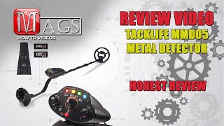 TackLife MMD05 Metal Detector Review Video