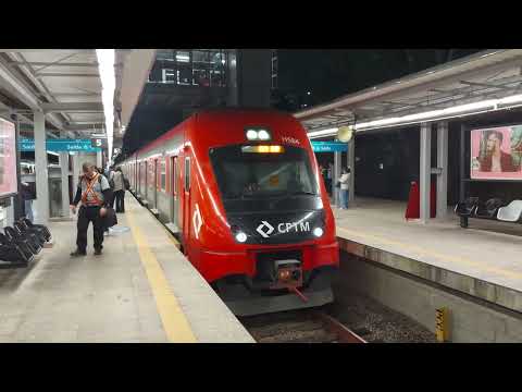 Serie 8500 (H584) partindo da estação São Caetano do Sul (08/06/2026)