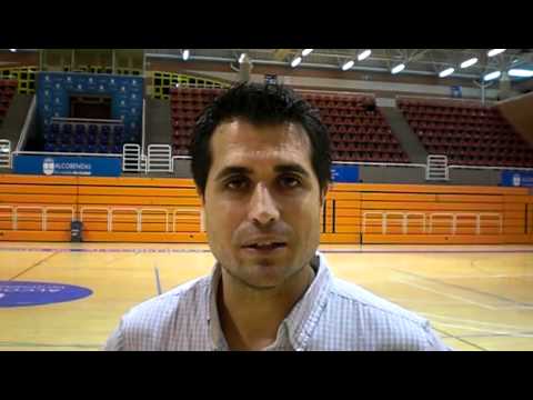 Alex Cebrián tras el Fundal Alcobendas - Stadium Casablanca