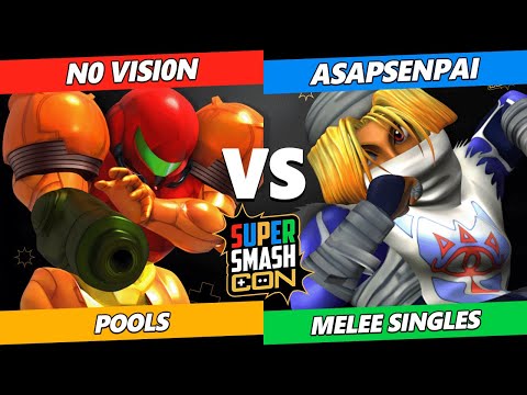 SSC 2022  - N0 Visi0n (Samus) Vs. asapsenpai (Sheik) Smash Melee Tournament