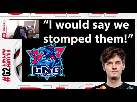 Mikyx On G2 Scrimming Worlds Teams!!