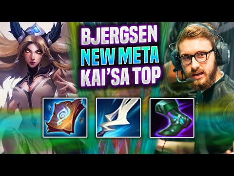 BJERSEN TRIES NEW META KAI'SA TOP! - TL Bjergsen Plays Kai'sa Top vs Akshan! | Season 2022