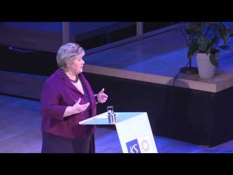 Statsminister Erna Solbergs tale til kommunalpolitisk toppmøte 2016