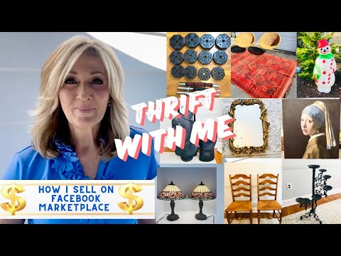 How I make THOUSANDS OF DOLLARS on Facebook Marketplace every year! Goodwill thrift with me
