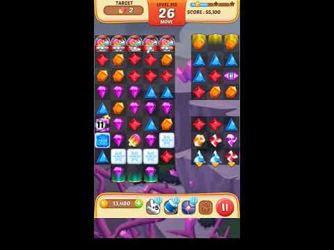 Jewel Match King Level 315 - Walkthrough ( No Booster )
