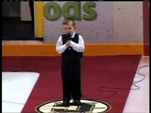 Anthem - Nathan McTaggart at Chilliwack Bruins March 26, 2011.mp4