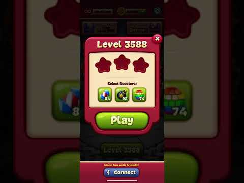 Toon Blast Level 3588 - No Boosts - 1 Star