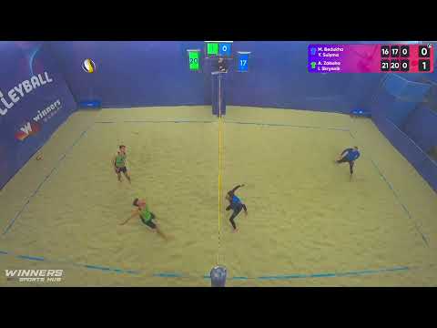 17:30 M. Bedukha / Y. Sulyma - A. Zabuha / I. Skrynnik 16.12.2022 | Winners Beach Volleyball