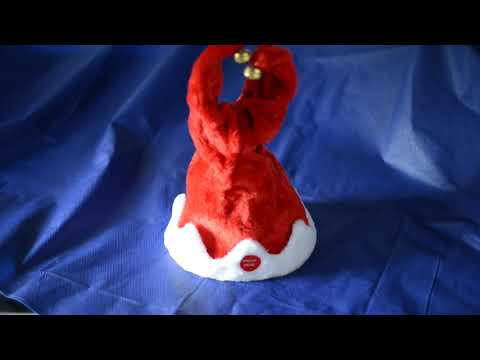 Шапка новогодняя музыкальная. Код товара 54320