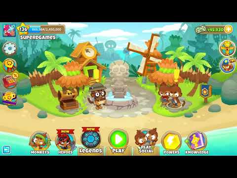 Bloons Tower Defense 6: Totem Collection Event Grinding Episode 3, Dark Dungeons Hard