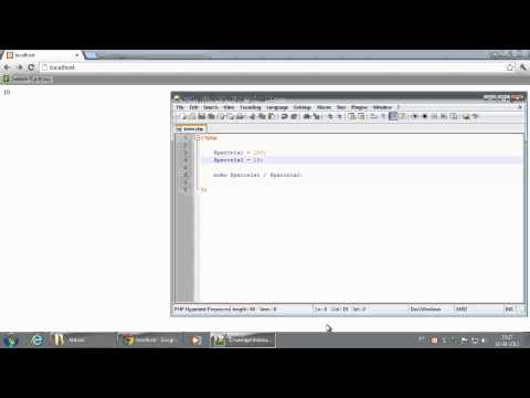 019 Operadores aritméticos no PHP