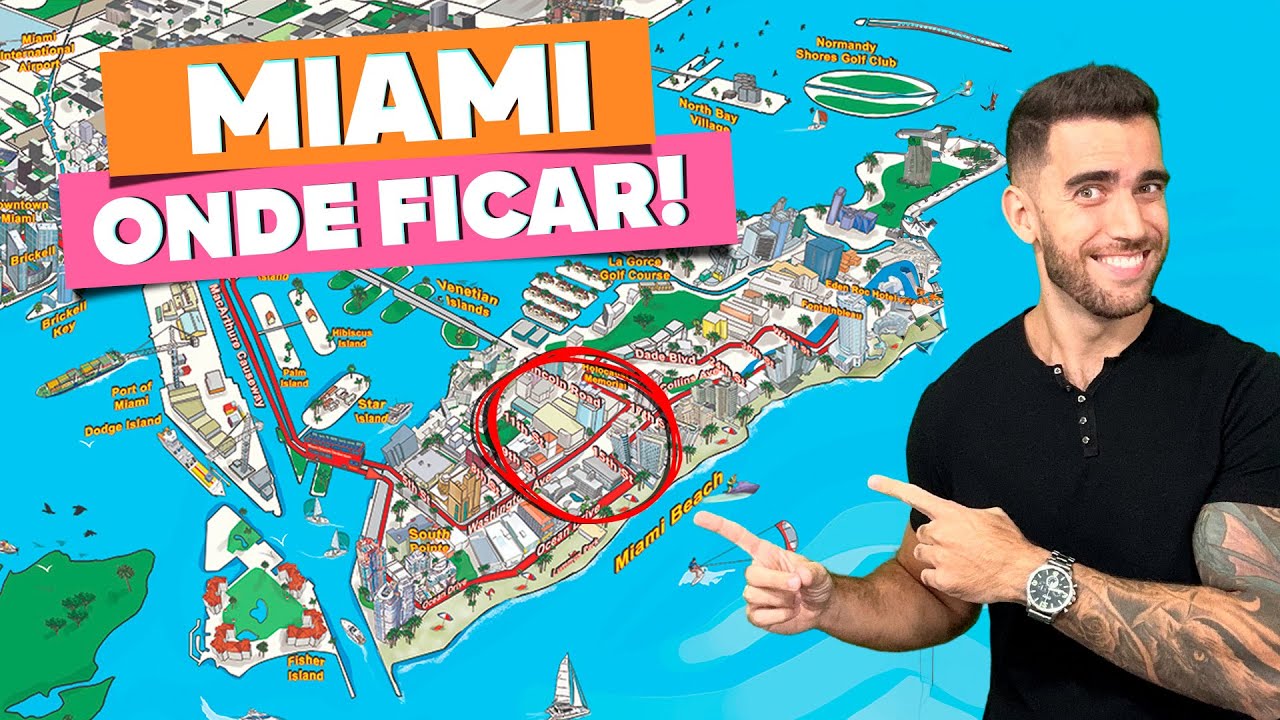 Onde Ficar em Miami?? Melhores bairros e regiões! Fique hospedado na melhor localização!