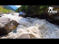 The Noise of a Very Stormy Mountain River - Relax 12 hours