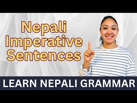 #34 Learn Nepali for Beginners | Imperative Sentences (Polite Command) in Nepali