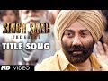 Singh Saab The Great Title Video Song Sunny Deol Latest Bollywood Movie 2013