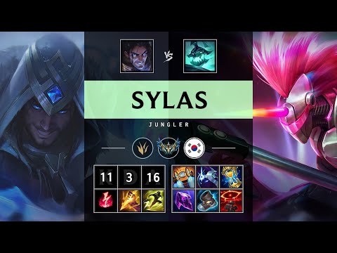 Sylas Jungle vs Hecarim - KR Challenger Patch 25.S1.3