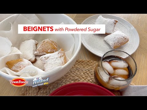 The Best Recipe for Cajun Style Beignets with Powdered Sugar