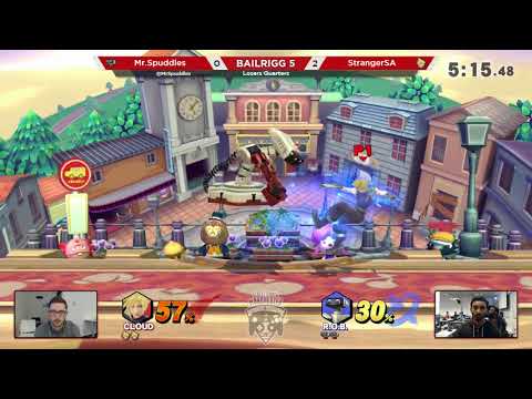 Bailrigg 5 - StrangerSA (Cloud) Vs. Mr. Spuddles (R.O.B.) - Smash U - Losers Quarters