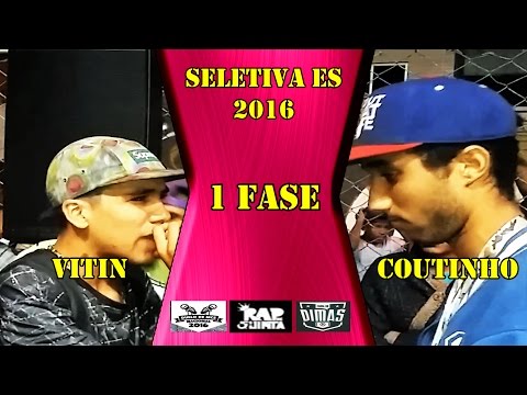 5ª SELETIVA ES - RDQ - Coutinho x Vitin  - 13/10/2016 - 1ª FASE