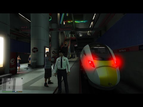 Become the Driver of the World's Fastest Electric Train! GTA 5 Mod Indonesia