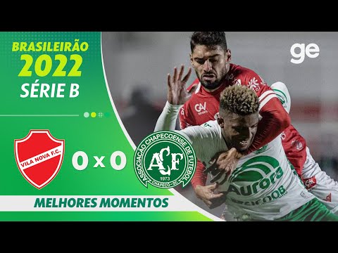 Gols e lances de Vila Nova-GO x Chapecoense