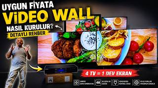 Uygun Fiyata Video Wall Nasıl Kurulur? Detaylı Rehber