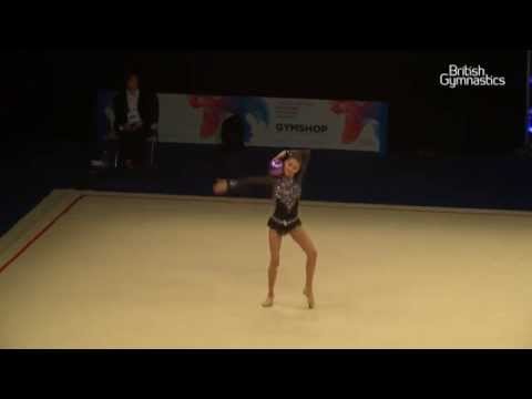 SILVER - Gemma Frizelle - Ball - Senior - 2015 British Rhythmic Gymnastics Championships
