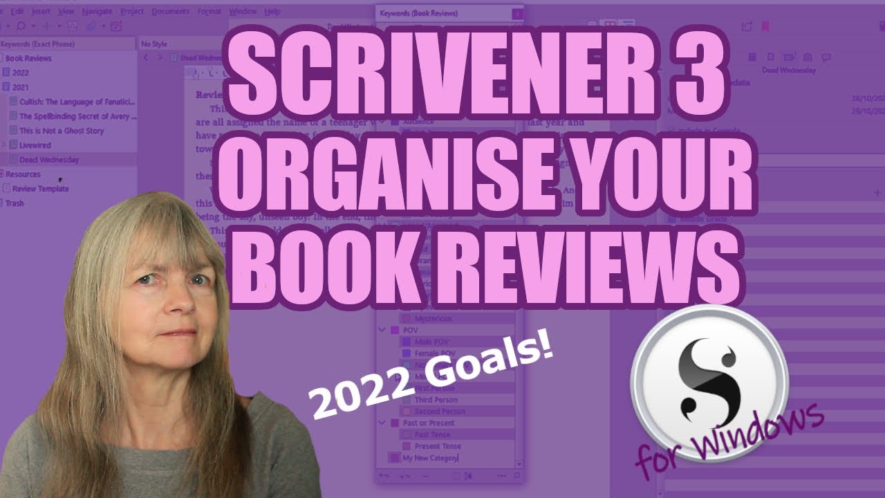 Scrivener 3 for Windows: Book Review Template Tutorial