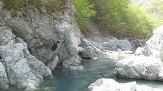 preview picture of video 'Deep water soloing'