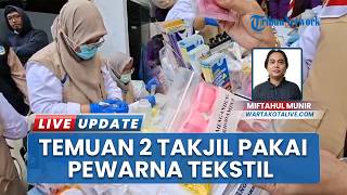 Sidak Pasar Takjil, Pemkot Jakbar Periksa 65 Jajanan, 2 Jenis Makanan Mengandung Pewarna Tekstil