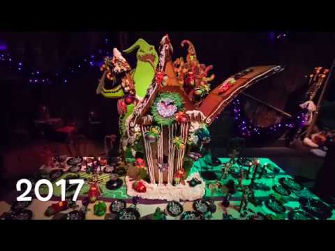 Haunted Mansion Holiday - 16 Years of Gingerbread Houses