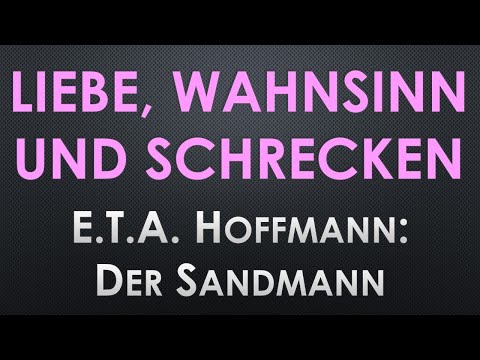 E.T.A. Hoffmann: DER SANDMANN Klassiker Buchbesprechung Rezension Kritik Interpretation