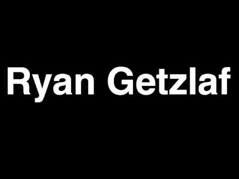 How to Pronounce Ryan Getzlaf Anaheim Ducks NHL Hockey Player Runforthecube