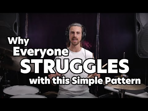 Everyone Struggles with this Simple Pattern // Step-by-Step Improvisation Drum Lessons by JP Bouvet