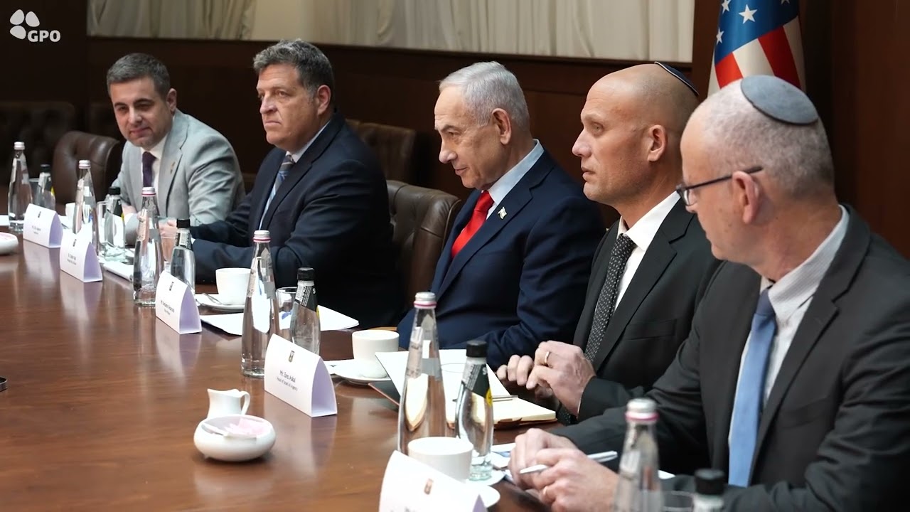ראש הממשלה נתניהו נפגש עם חבר הקונגרס גוטהיימר